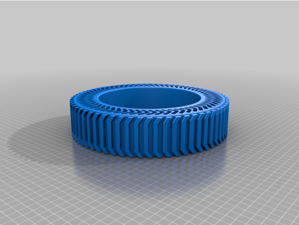 airless pneu pain mie 3d print model - Mito3D