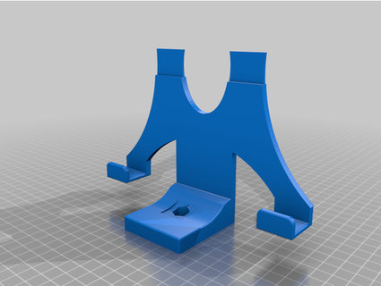 ipad tripod mount diygranite 3d print model - Mito3D