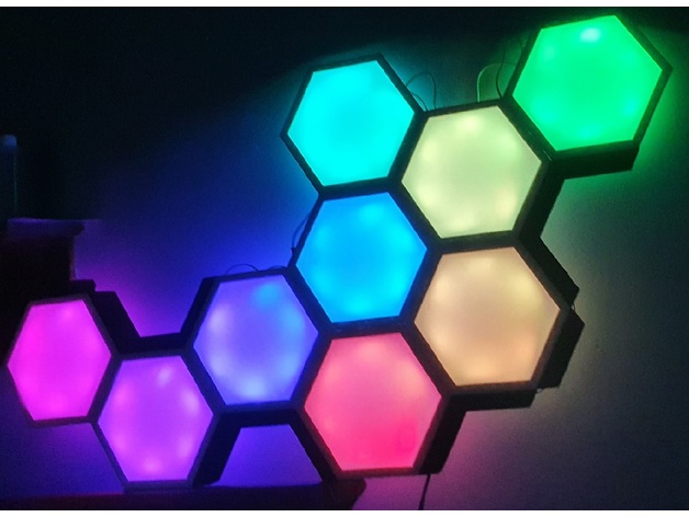 personalizado hoja hexagonal paneles wip razonamiento 3D print model - Mito3D