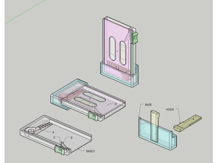 tarjeta caso funda imaicom 3d print model - Mito3D
