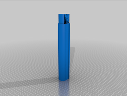 big led arch straight extensions czbios 3d print model - Mito3D