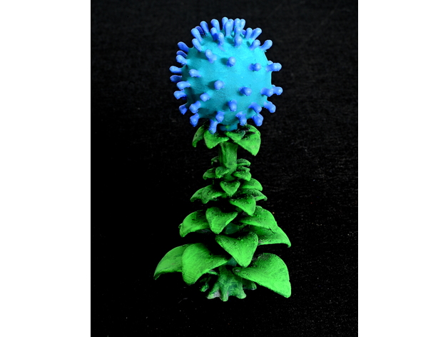 alien flower sundew petal3d 3D print model - Mito3D