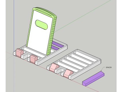 iphone stand w imaicom 3d print model - Mito3D