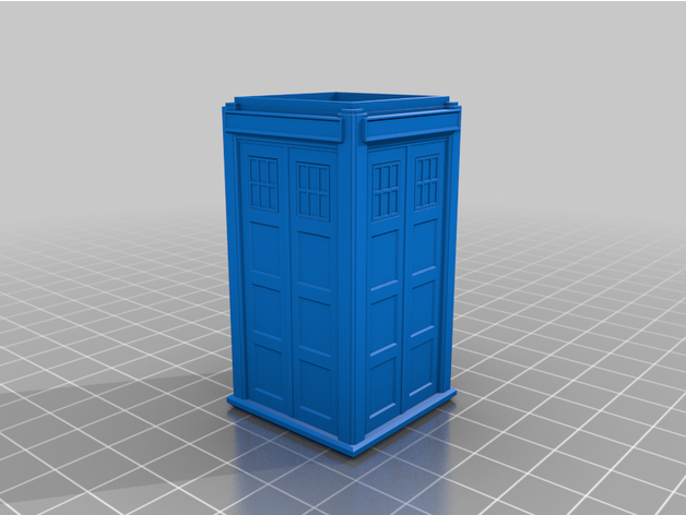 Tardis Wayne peters 3D print model - Mito3D