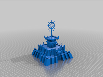 chaos shrine - terrain aos jimjimjimmyjim 3d print model - Mito3D