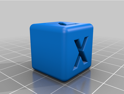 arrotondato angolo xyz cubo aayeager 3d print model - Mito3D