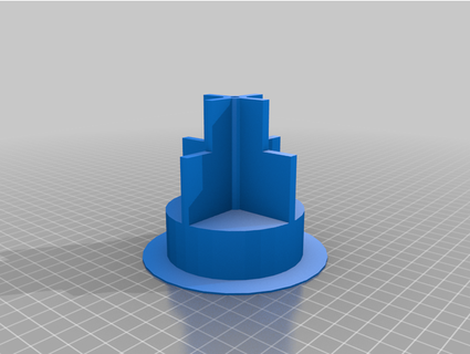 paramétrico filamento bobina empilhamento gavincarpenter 3d print model - Mito3D