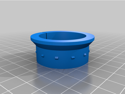 simple air vent terrarium cable hole lutezia 3d print model - Mito3D