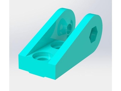 cinturón tensor 2gt m5 20t 18mm polea yutr0n 3d print model - Mito3D