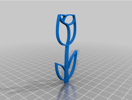flor decoração kf projetos 3d print model - Mito3D