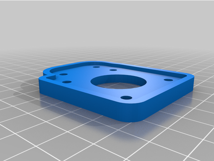 simples dd cr30 gráfica extrusora monte Klemco ventilador dutos codfish124 3d print model - Mito3D