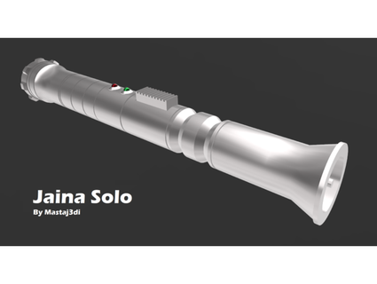 jaina solo's spada laser mastaj3di 3d print model - Mito3D