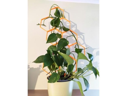 modular maleficio planta maceta apoyo escalera gema 3d print model - Mito3D