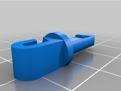 dikey panjur klips okul 3d print model - Mito3D