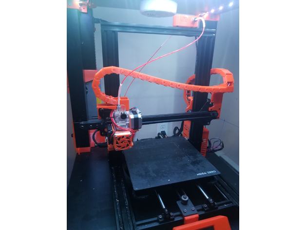 anycubic mega zero v1 v2 drag cable chain yakoholic 3D print model - Mito3D