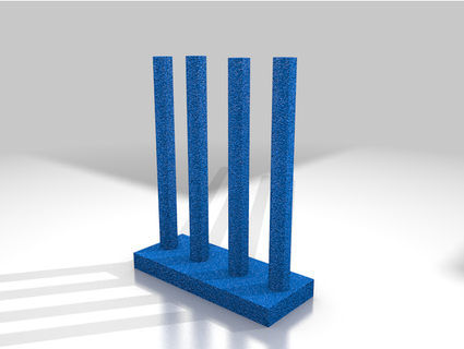 test tubo essiccazione cremagliera huntrelite 3d print model - Mito3D