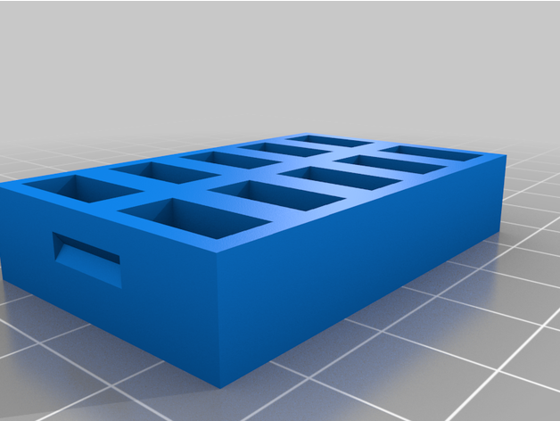 lr44 battery box lid chzhowland 3D print model - Mito3D