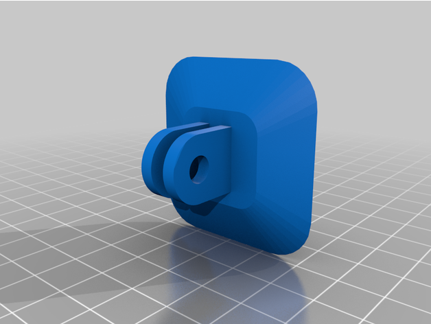 cola monte modular montagem gopro dramaturgo 3D print model - Mito3D