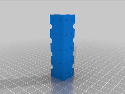 foam core building pieces miniaturegeek 3d print model - Mito3D