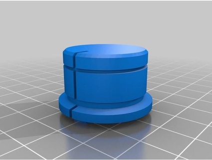 técnica rs b405 botão cubo 3d print model - Mito3D