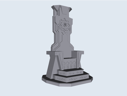 throne erebor asimsaksak 3d print model - Mito3D