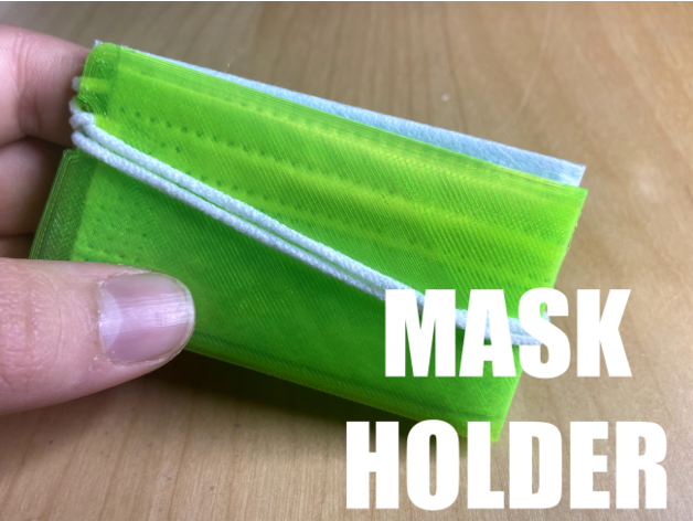 maske Kulp destek zefir çuvalı 3D print model - Mito3D