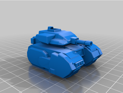 solar empire light tank - battalion wars brettp4226 3d print model - Mito3D