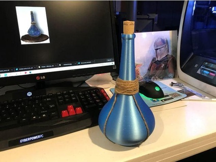 skyrim ultimate potion bottle karibouofdoom 3d print model - Mito3D