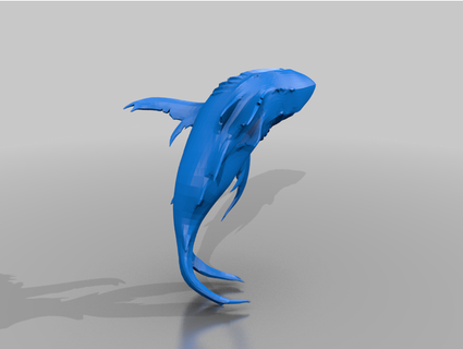 mar ladrões megalodon mordekain 3d print model - Mito3D