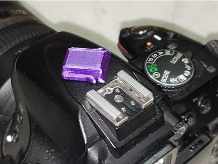 camera hot shoe adapter base cover amatulic 3d print model - Mito3D