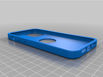 iphone 12 case chopwood 3d print model - Mito3D