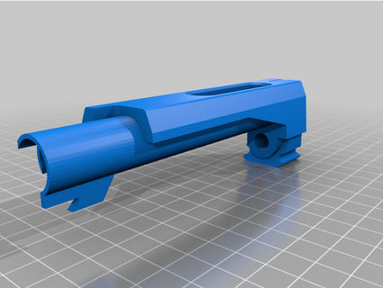 hi capa split slide superpoo 3d print model - Mito3D