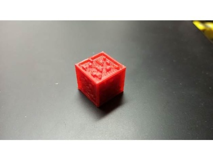 Minecraft pietra rossa minerale yp86881 3d print model - Mito3D