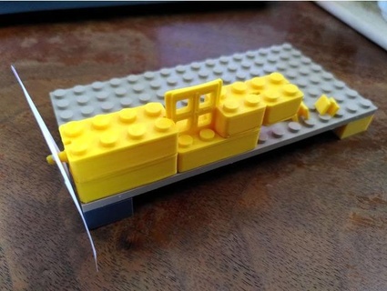 kiddicraft self-locking building bricks ortwin 3d print model - Mito3D