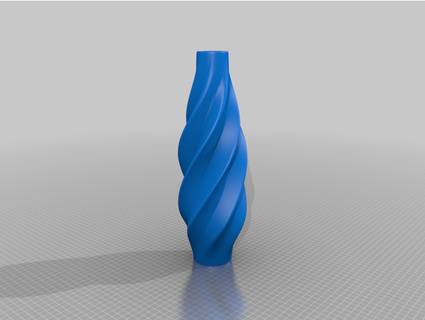 Facile vase drbuben 3d print model - Mito3D