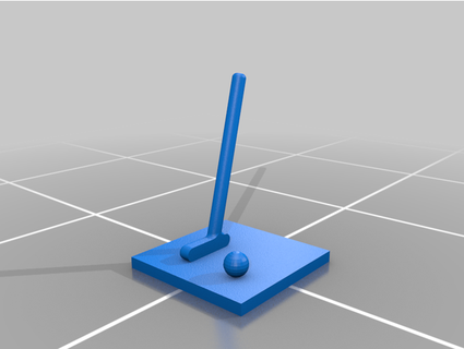 golf club ball like 3dprinting 3d print model - Mito3D