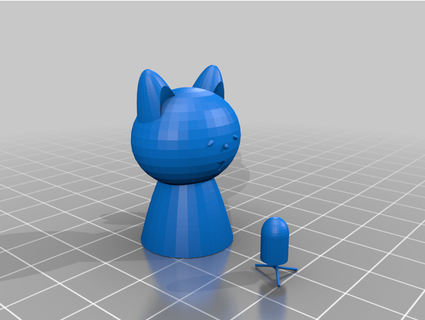 domo mascot lushenzener  3d print model - Mito3D