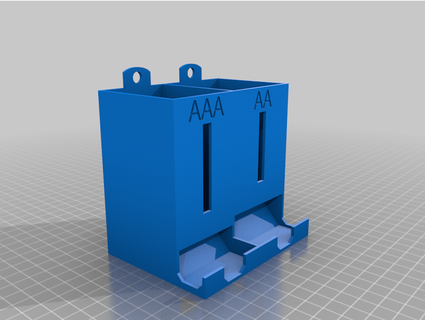 batteria dispenser v2 thediumninja 3d print model - Mito3D