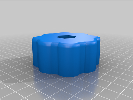 m10 boulon manipuler grand diamètre 55mm enclos 3d print model - Mito3D