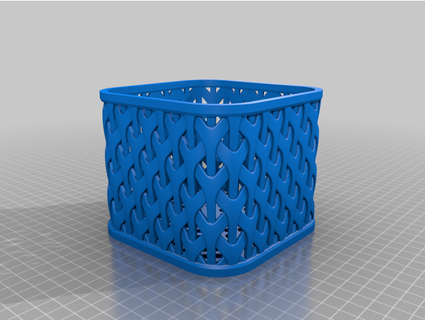 smaller basket 121 x mm base rss45746452 3d print model - Mito3D