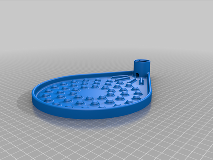 grande fincan tabağı sulama 3d print model - Mito3D