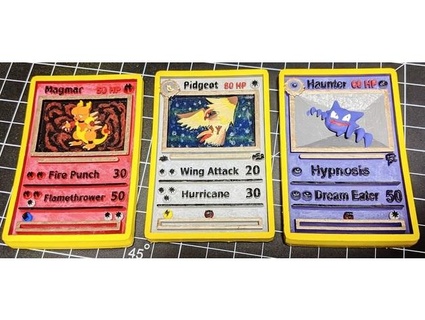 3d imprimible pokemon tarjetas 2 papas fritas 3d print model - Mito3D