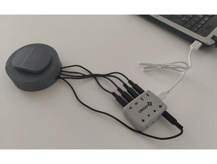 palanca mando empujar botones pulsador versión 01 euroddip 3d print model - Mito3D