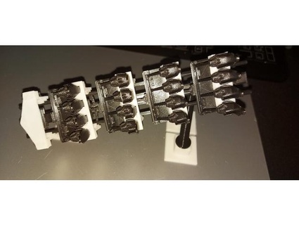 incliné soutiens amp Coaster modèle jibbsie1802 3d print model - Mito3D