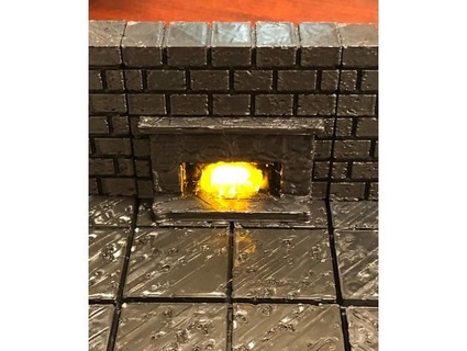 openforge fireplace leds mitchell cheng 3d print model - Mito3D