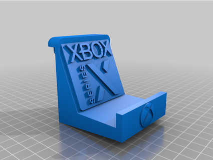 Xbox séries casque manette titulaire soutien remix bout technologie 3d print model - Mito3D