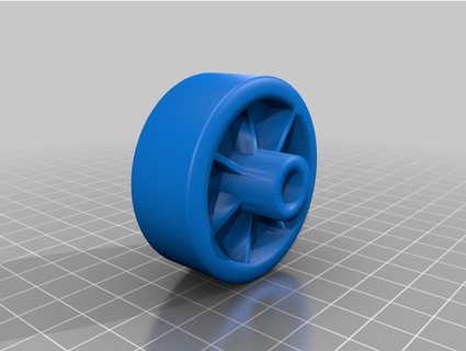 rueda andar hodgie16 3d print model - Mito3D
