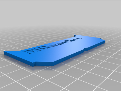milwaukee desempacar divisor olvido 3d print model - Mito3D