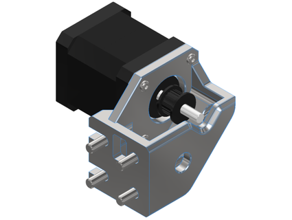 ender 3 axis stepper mount mjcanton 3d print model - Mito3D