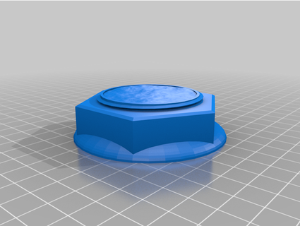 faux centerlock cerchio cap nsx pi design 3d print model - Mito3D